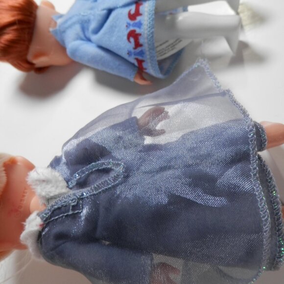 2017 Olaf's Frozen Adventure Elsa & Anna Petite 6" Doll Gift Set Princess Jakks - Picture 8 of 11